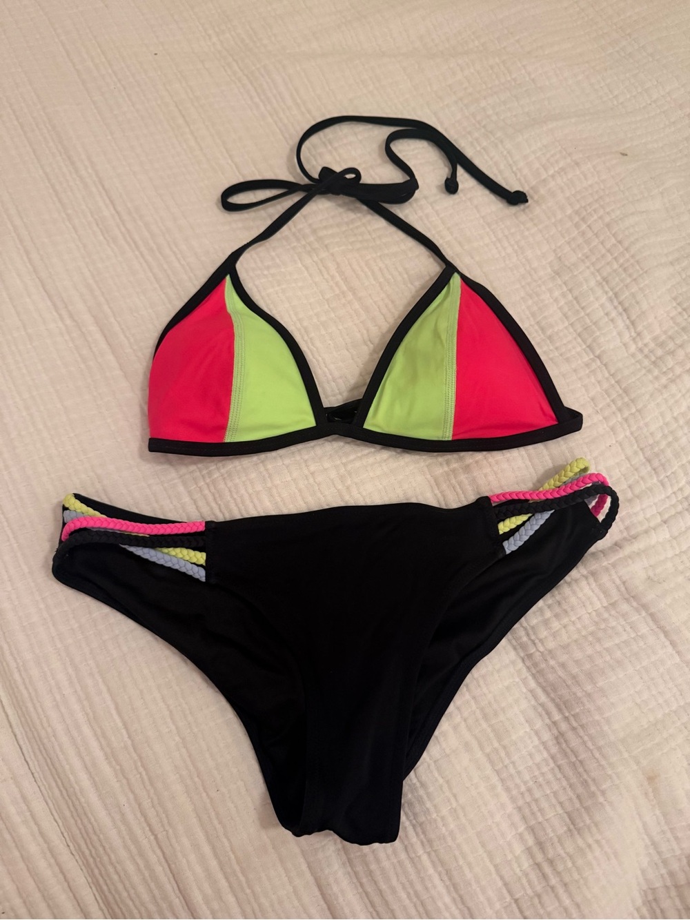 Victoria’s Secret Neon Bikini Set